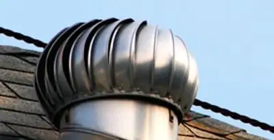 attic fan installation services with professionally installed roof ventilation unit in Wilmington, NC