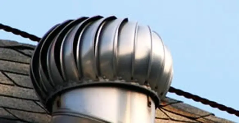 attic fan installation services with professionally installed roof ventilation unit in Wilmington, NC
