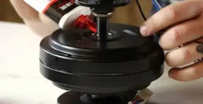 Ceiling fan motor repair and internal component adjustment in Wilmington, NC