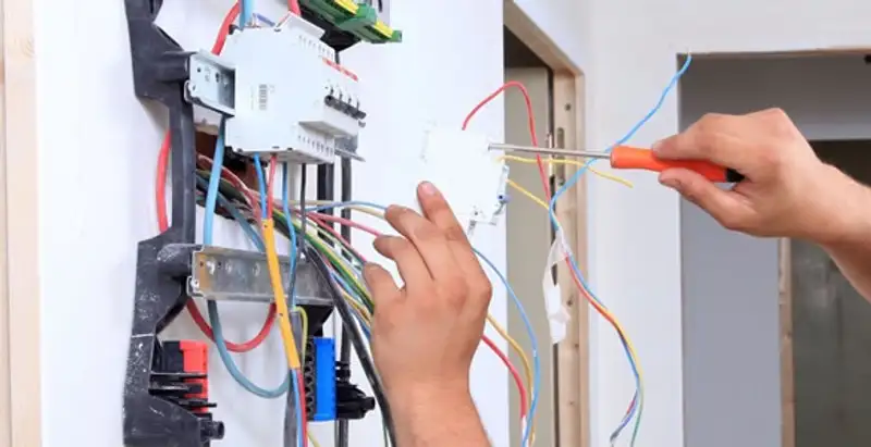 electrician services performing residential electrical panel wiring in Wilmington, NC
