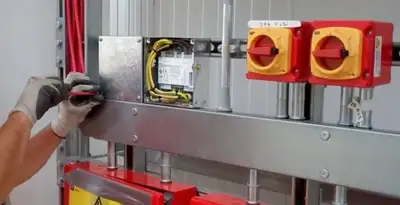 fire alarm installation service with certified electricians wiring fire alarm control equipment in Wilmington, NC