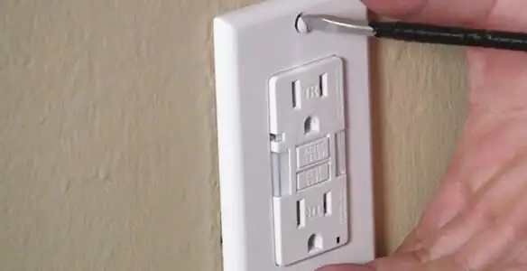 gfc outlets service securing and mounting ground fault circuit interrupter outlet by certified electricians in Wilmington, NC