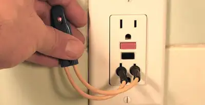 gfci circuits service testing ground fault circuit interrupter outlet to ensure electrical protection in Wilmington, NC