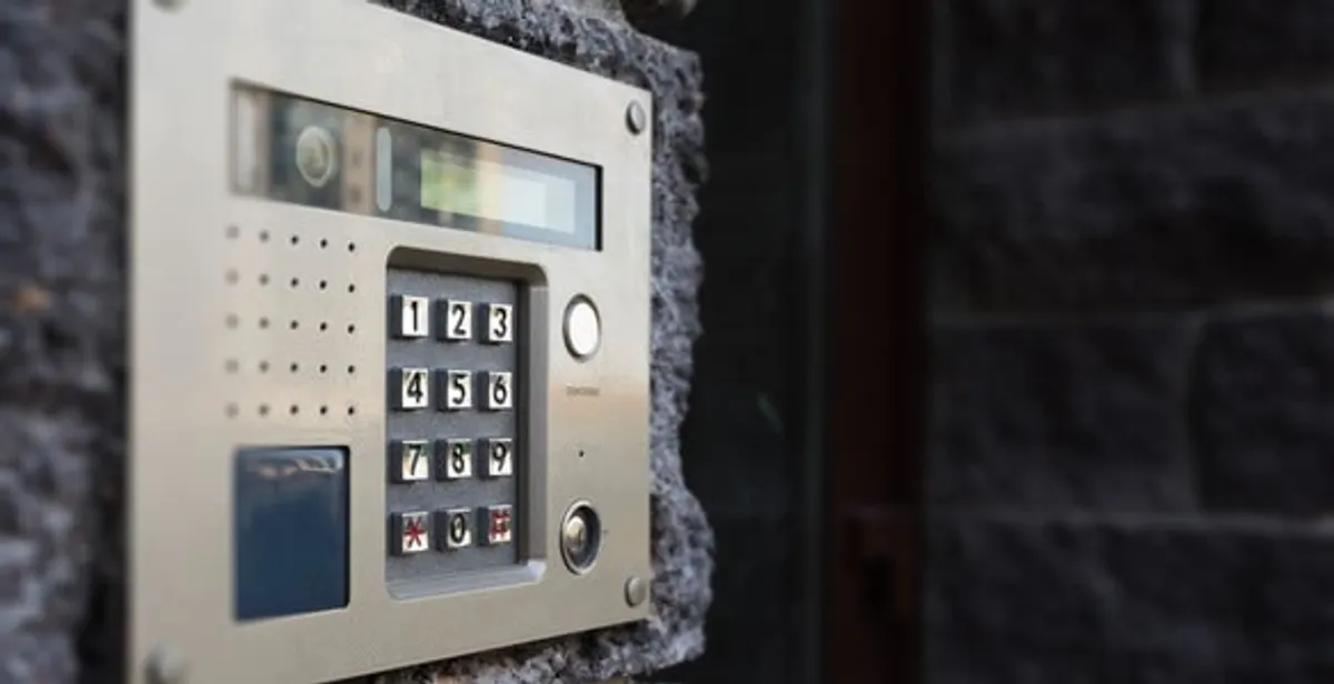 intercom system for home installation services with secure entry communication panel in Wilmington, NC