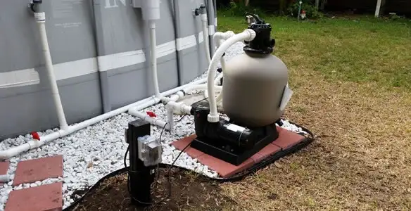 pool pumps service with professionally installed pool pump and filtration system in Wilmington, NC